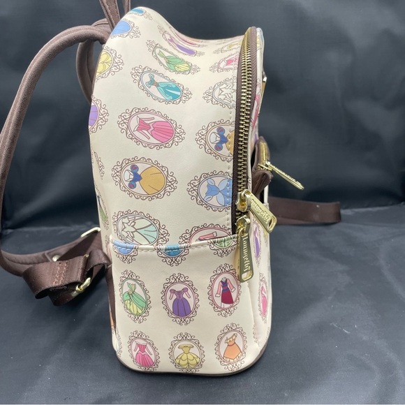 Loungefly Disney Princess Dresses Cream Backpack main image 3